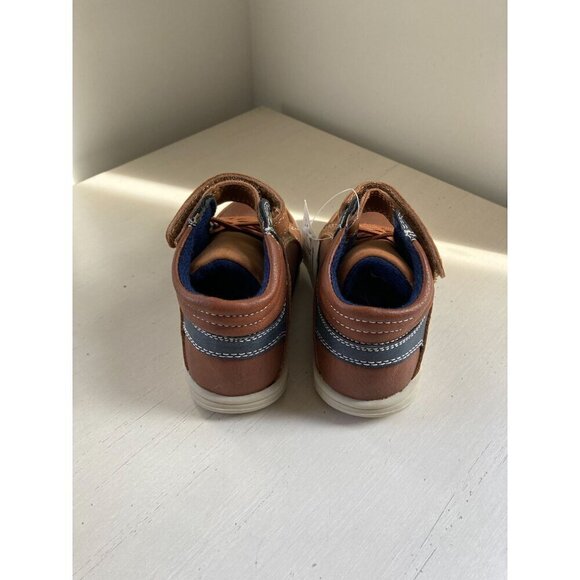 NWT Children's Place Tan High-Top Sneaker Boots With Strap Size 7 Toddler - Picture 3 of 7